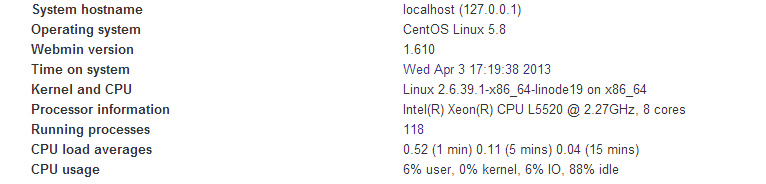 linode after reboot cpu upgrade 8 core